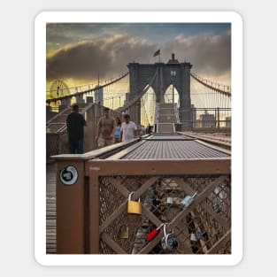 Brooklyn Bridge Manhattan New York City Magnet